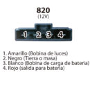 820 REG MONOFASICO LINEAL DISC 125-135 WIND